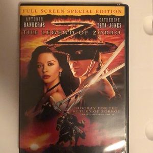 The Legend of Zorro Full Screen DVD